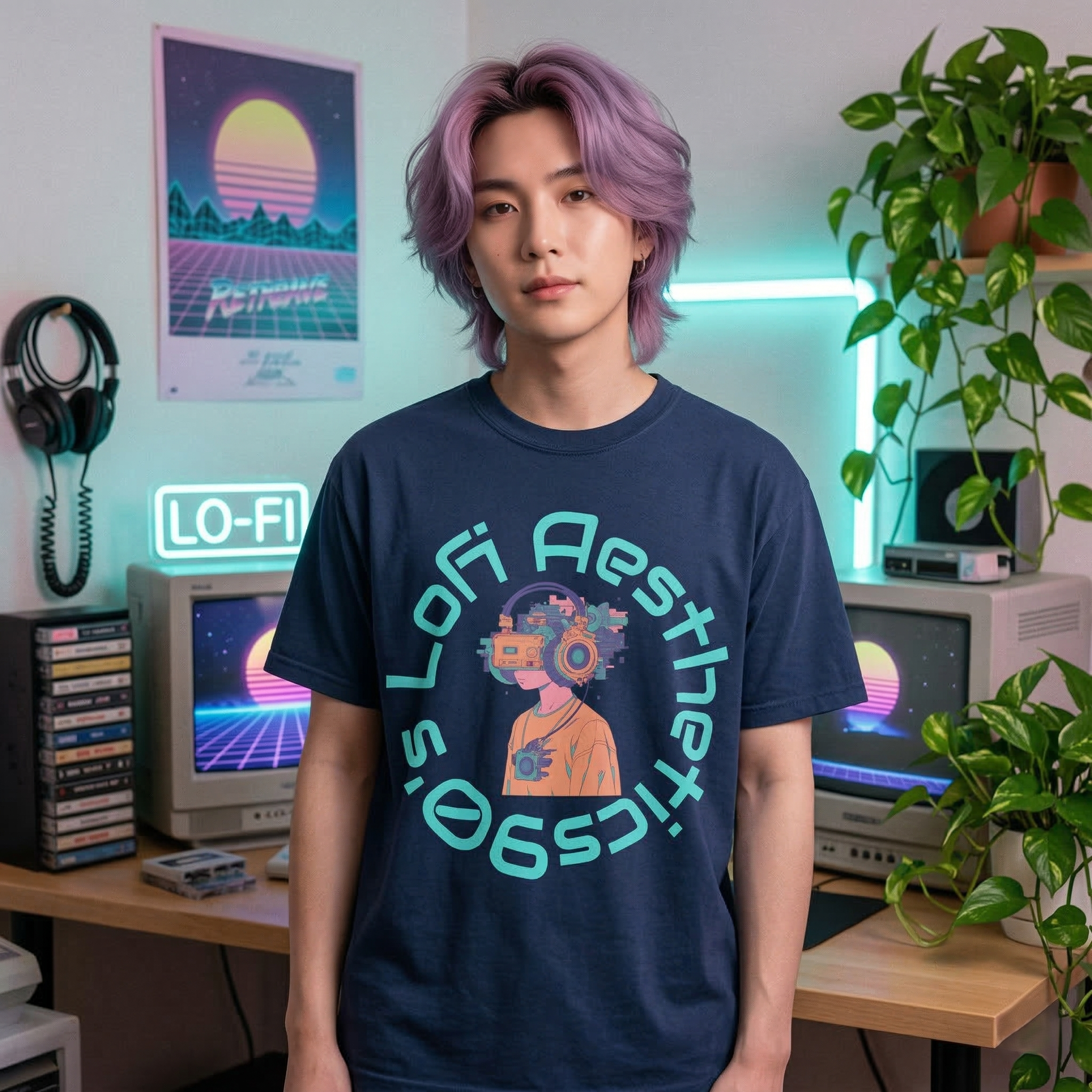 90's Anime Lofi Aesthitcs T-Shirt