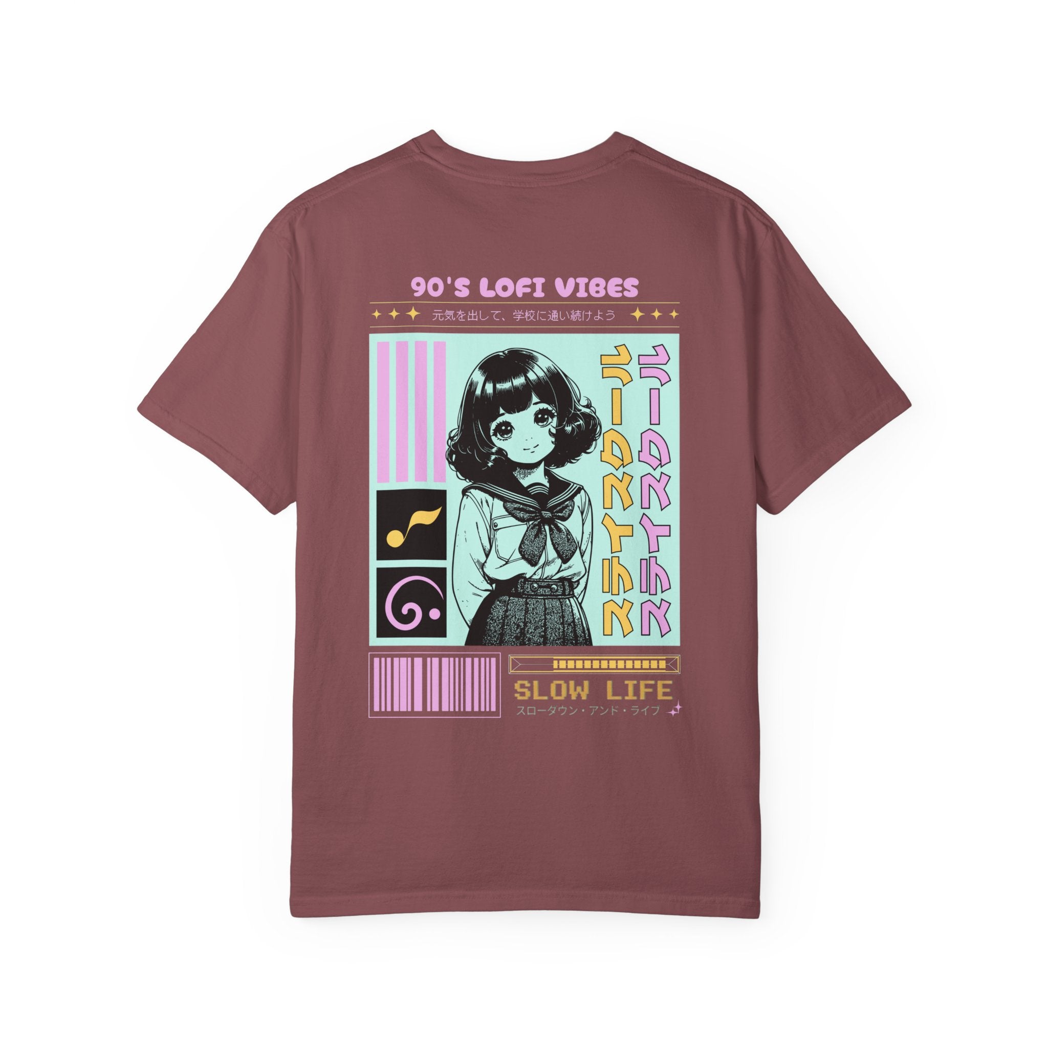 90's LoFi Vibes / Slow Life Graphic T-Shirt | Nostalgia Node