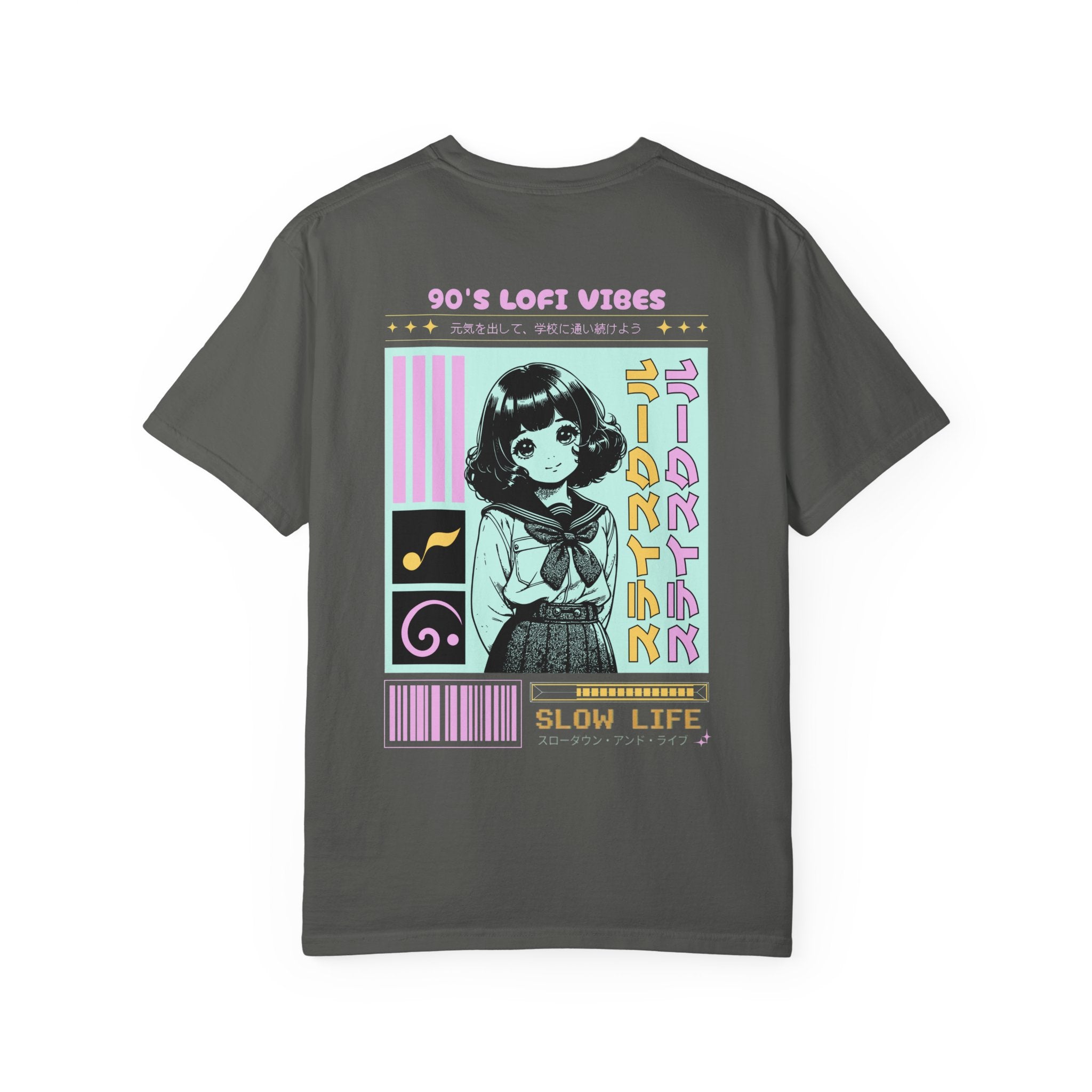 90's LoFi Vibes / Slow Life Graphic T-Shirt | Nostalgia Node