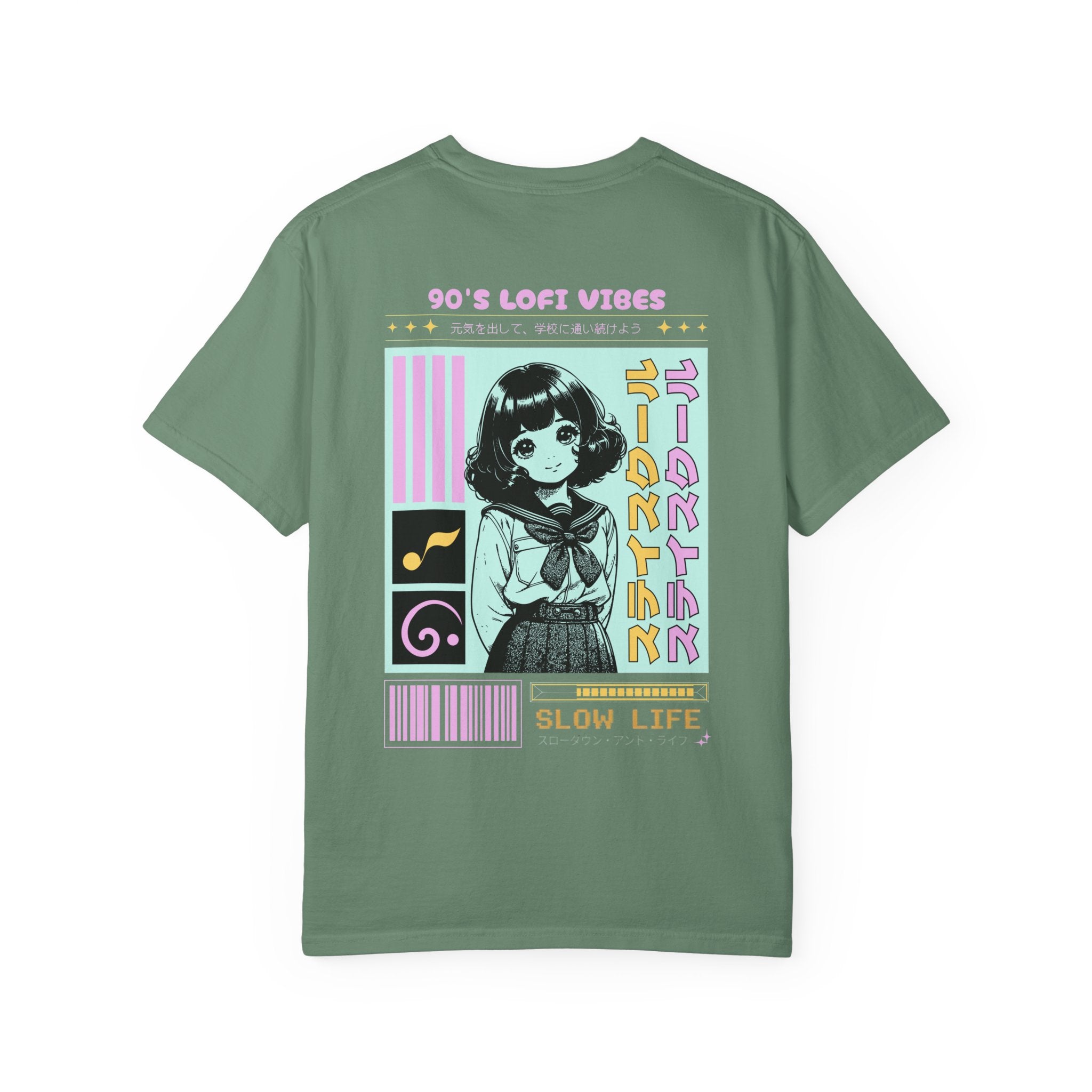 90's LoFi Vibes / Slow Life Graphic T-Shirt | Nostalgia Node