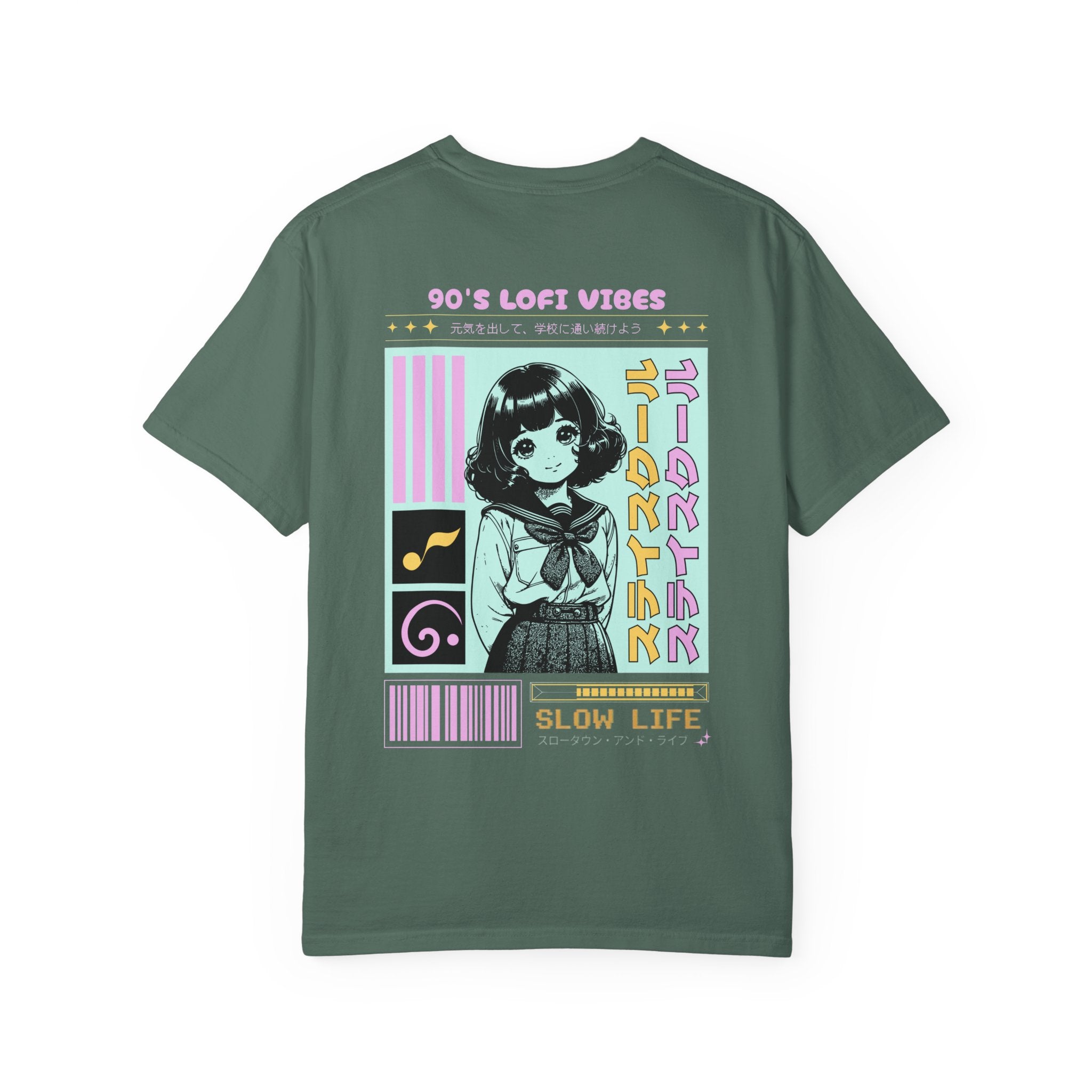 90's LoFi Vibes / Slow Life Graphic T-Shirt | Nostalgia Node