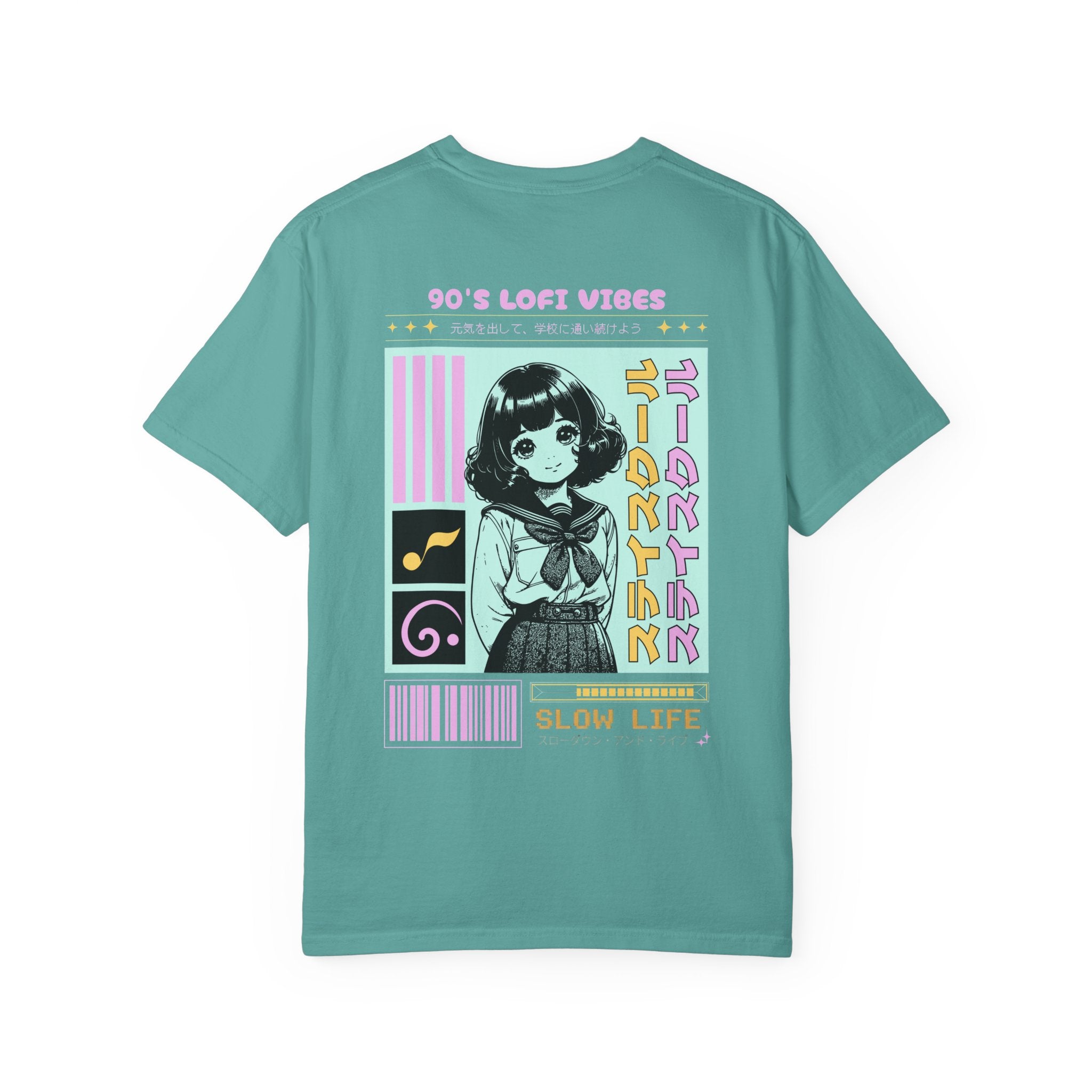 90's LoFi Vibes / Slow Life Graphic T-Shirt | Nostalgia Node