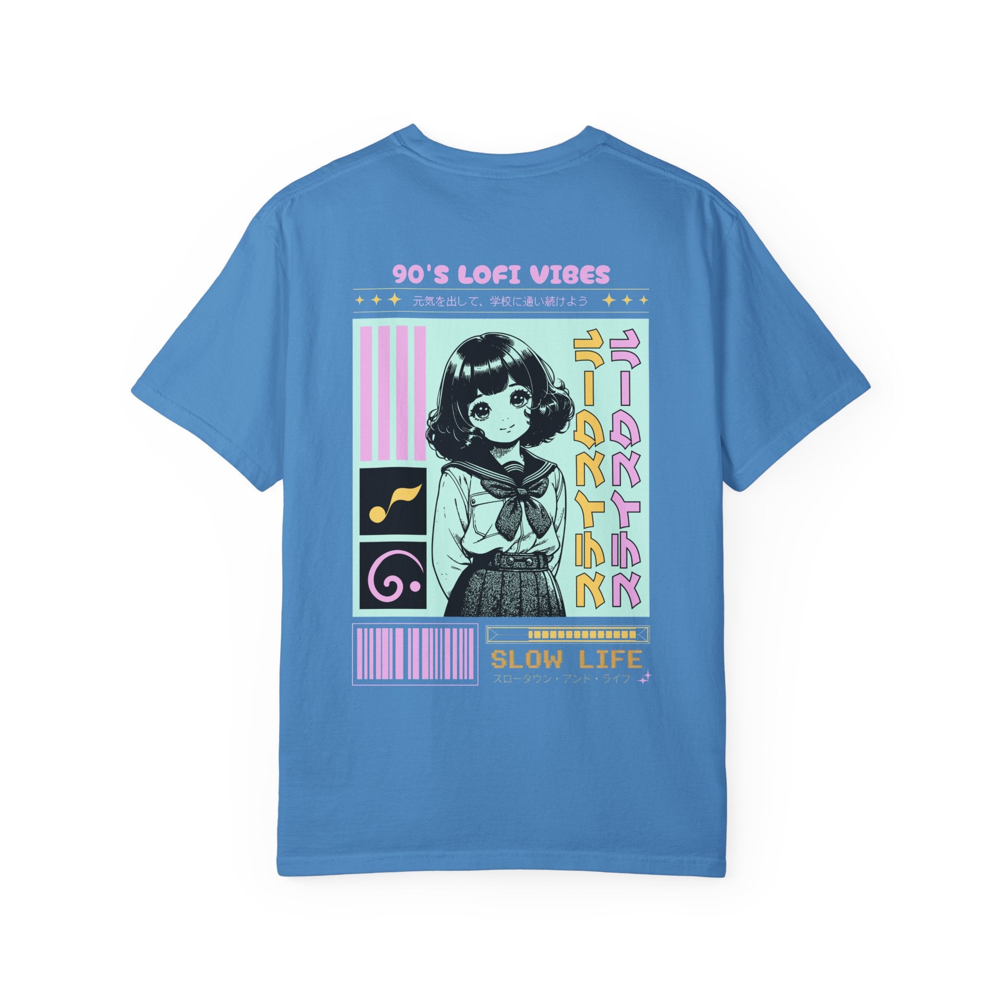 90's LoFi Vibes / Slow Life Graphic T-Shirt | Nostalgia Node