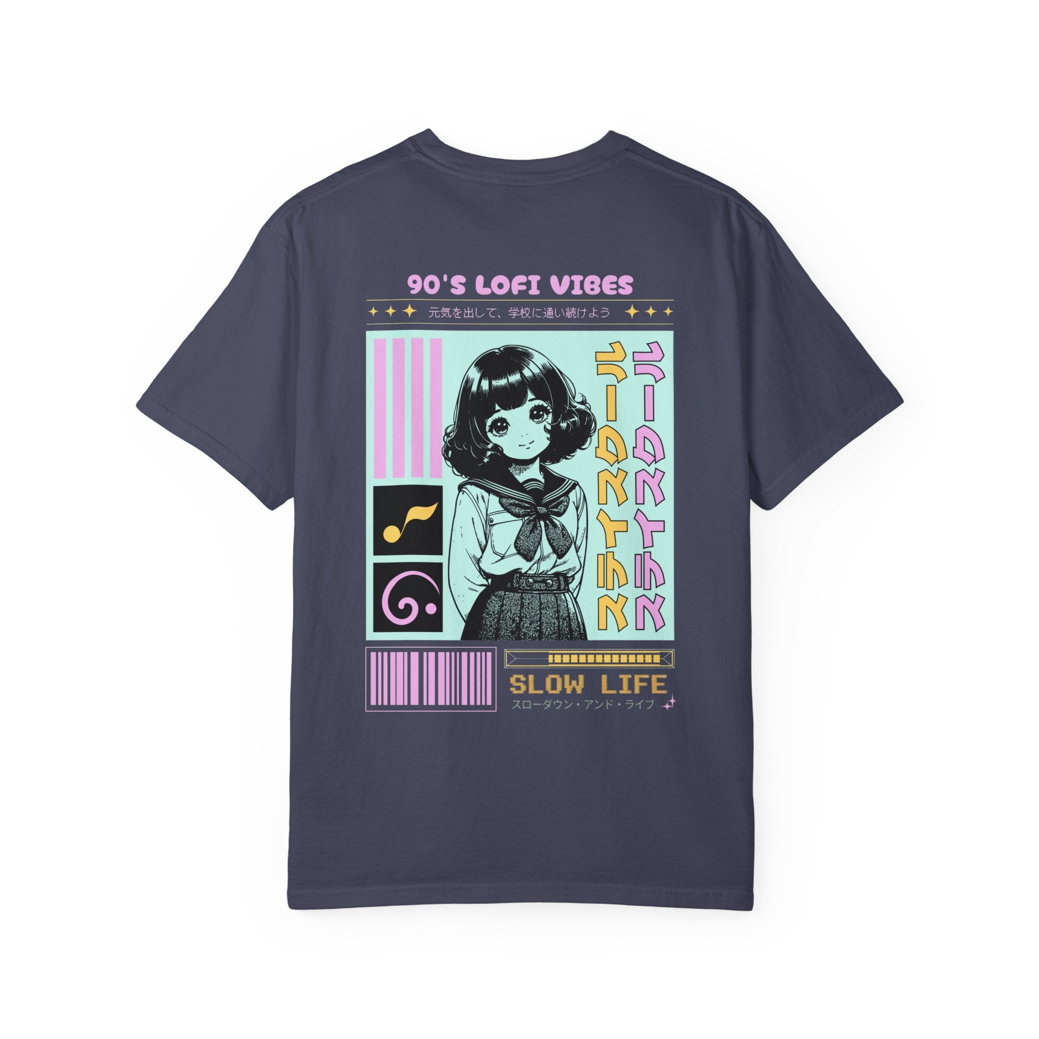 90's LoFi Vibes / Slow Life Graphic T-Shirt | Nostalgia Node