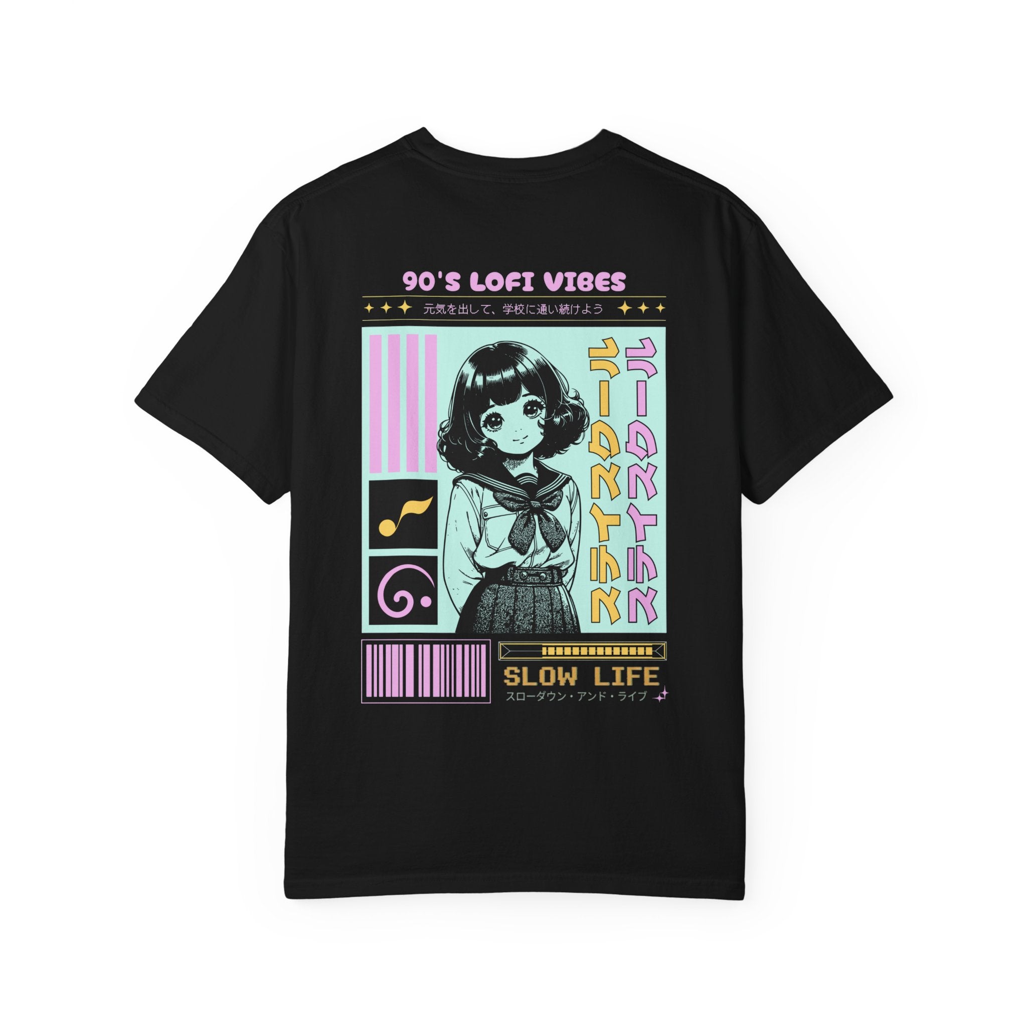 90's LoFi Vibes / Slow Life Graphic T-Shirt | Nostalgia Node