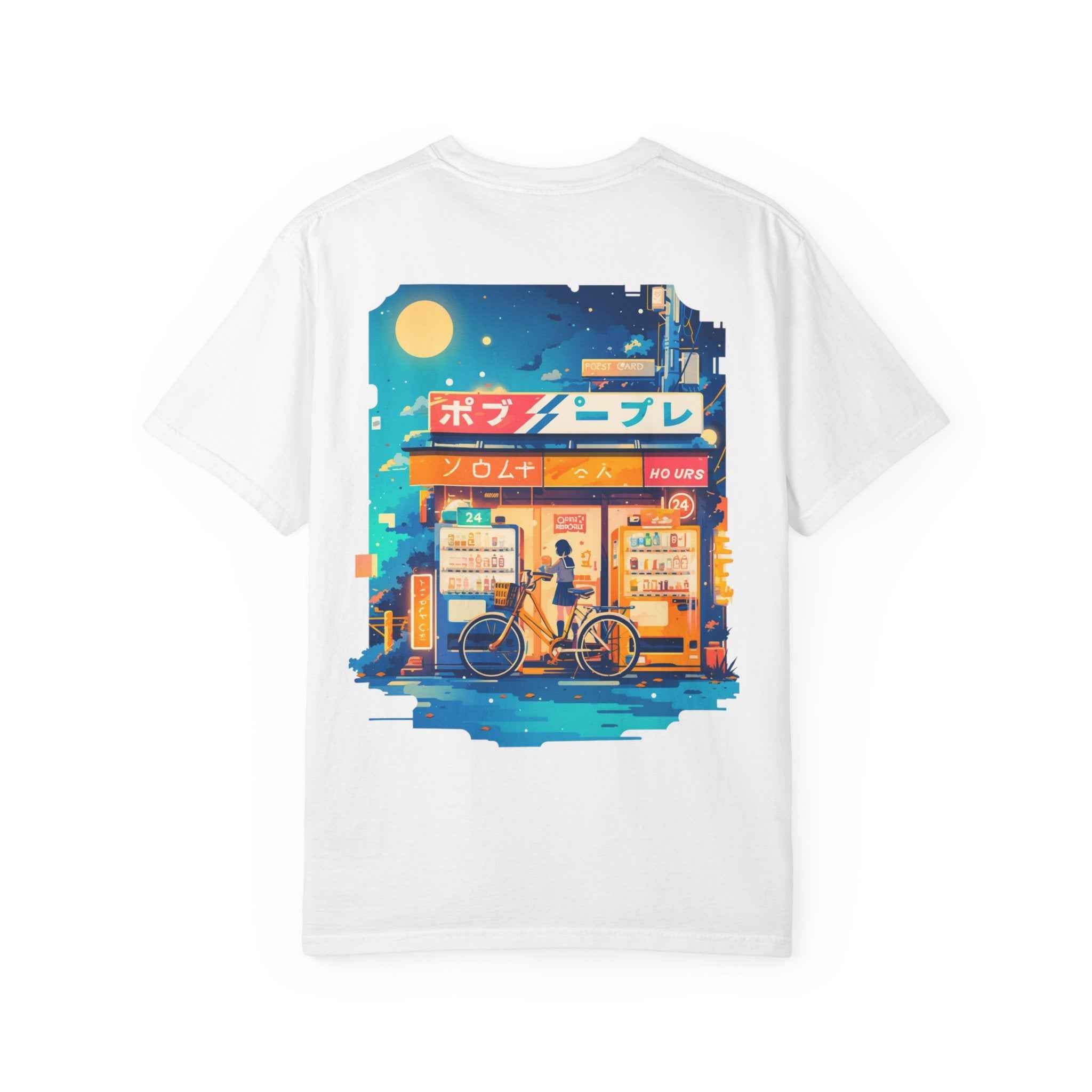 90's Lofi Retro Night Convenience Store Graphic T‑Shirt