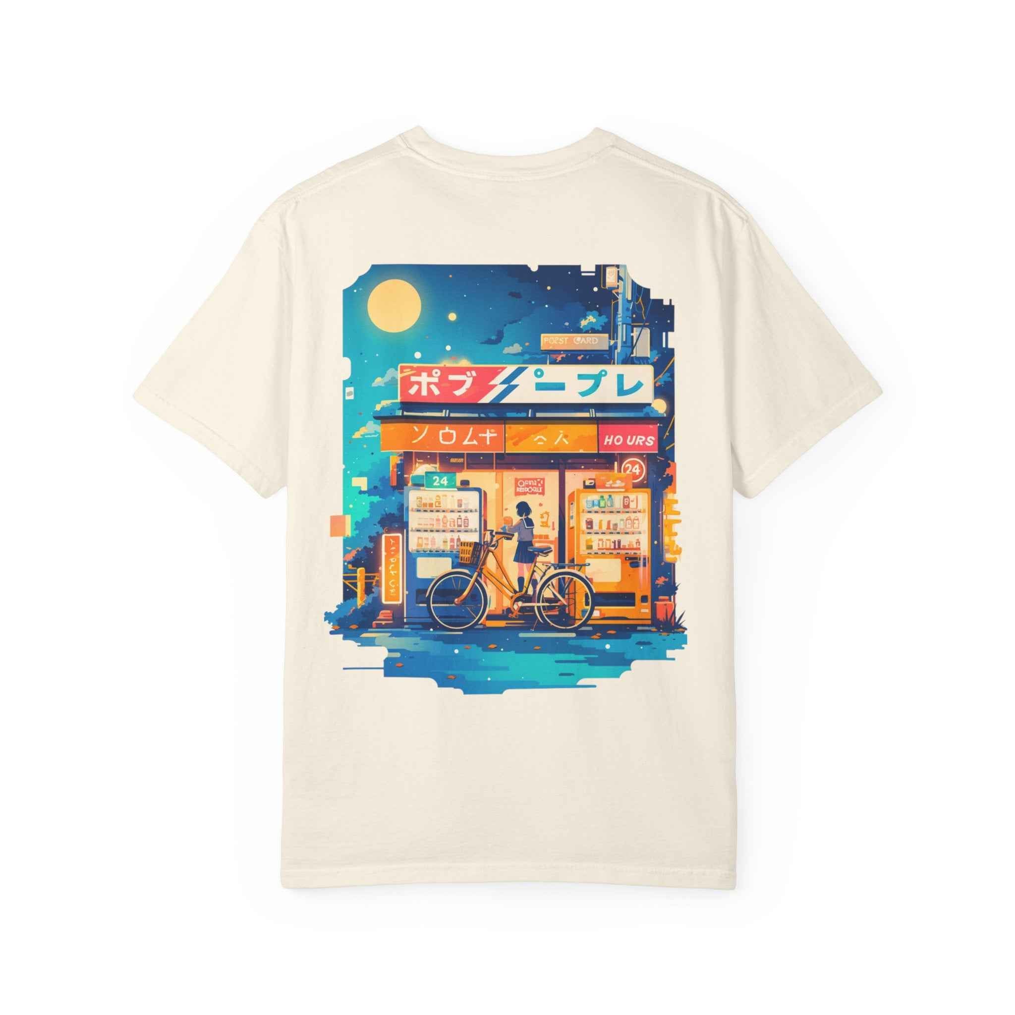90's Lofi Retro Night Convenience Store Graphic T‑Shirt