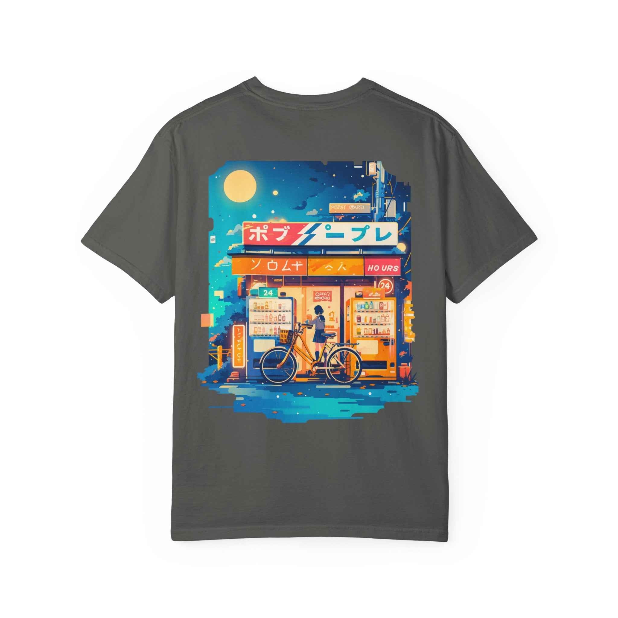 90's Lofi Retro Night Convenience Store Graphic T‑Shirt