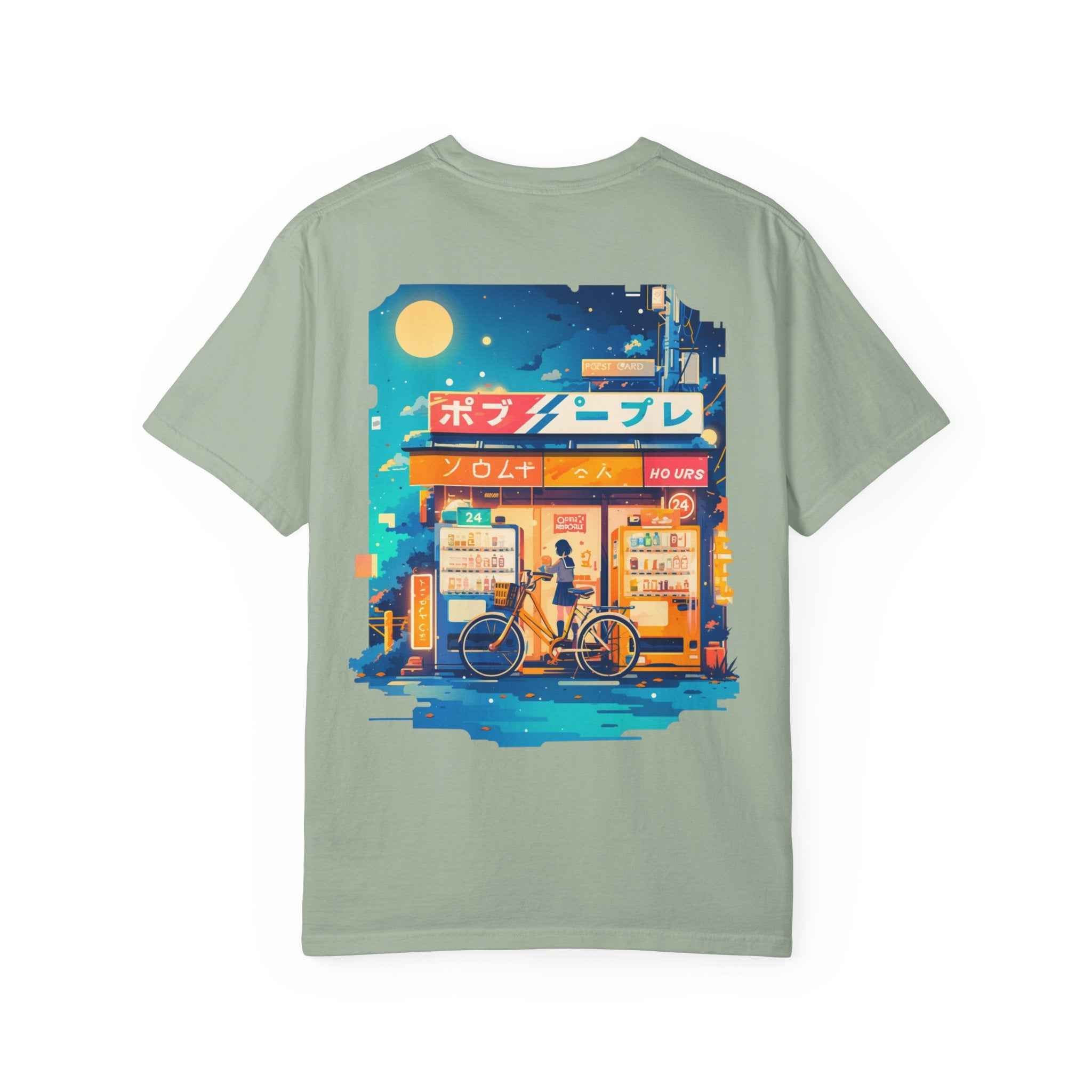 90's Lofi Retro Night Convenience Store Graphic T‑Shirt