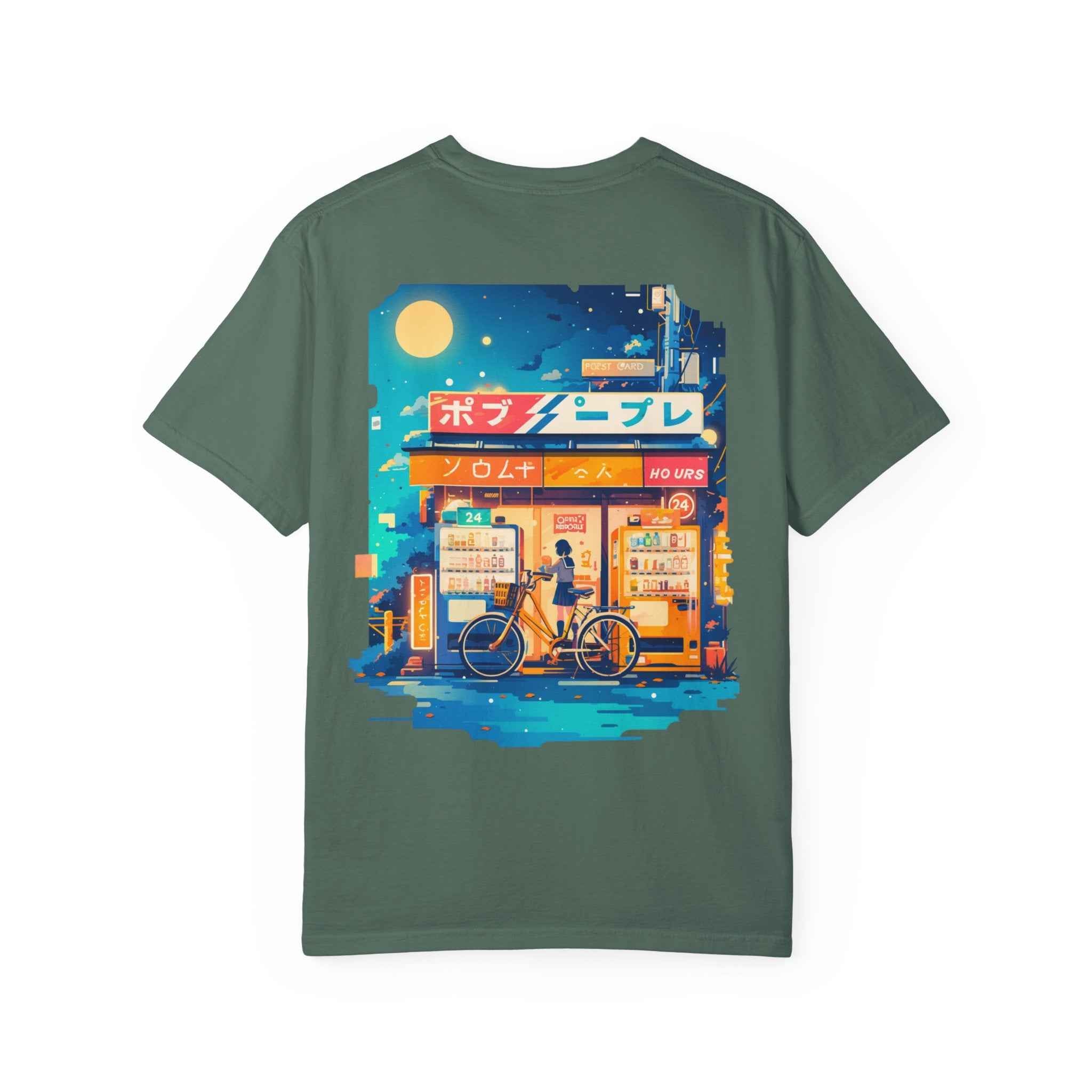 90's Lofi Retro Night Convenience Store Graphic T‑Shirt