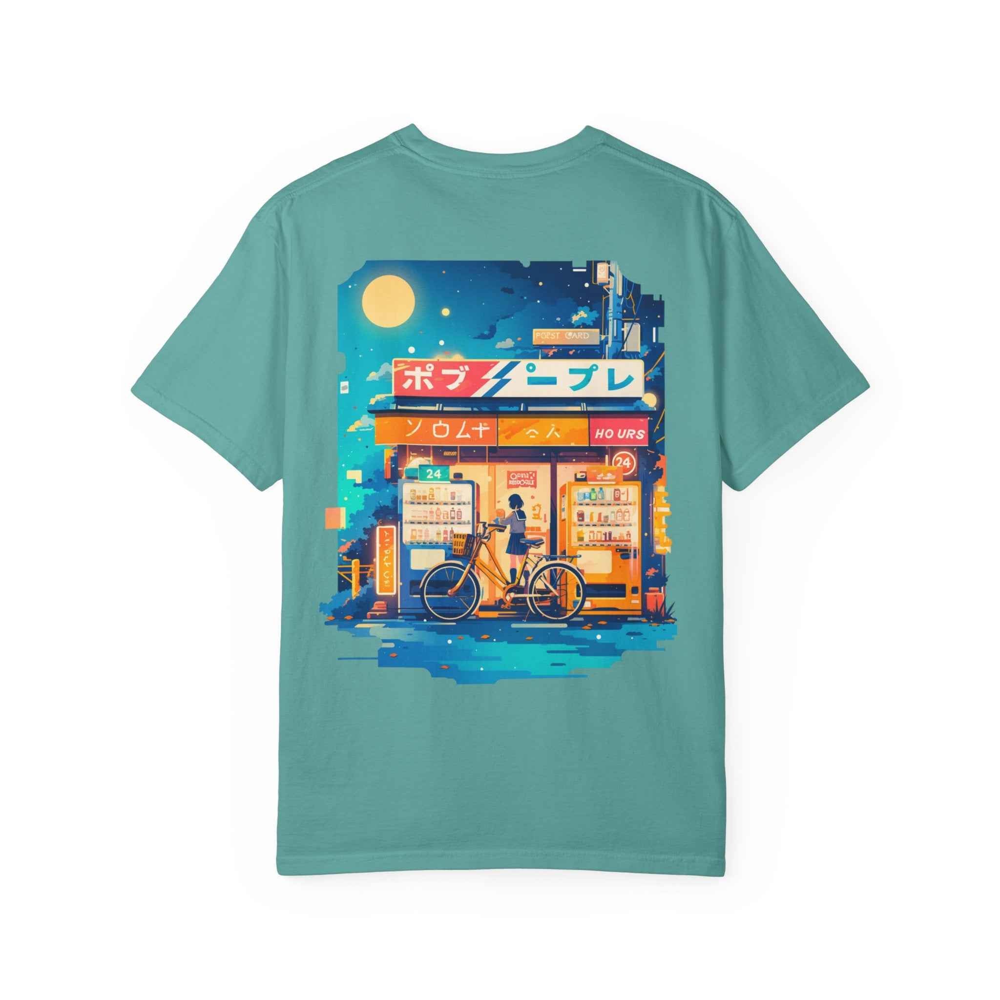 90's Lofi Retro Night Convenience Store Graphic T‑Shirt