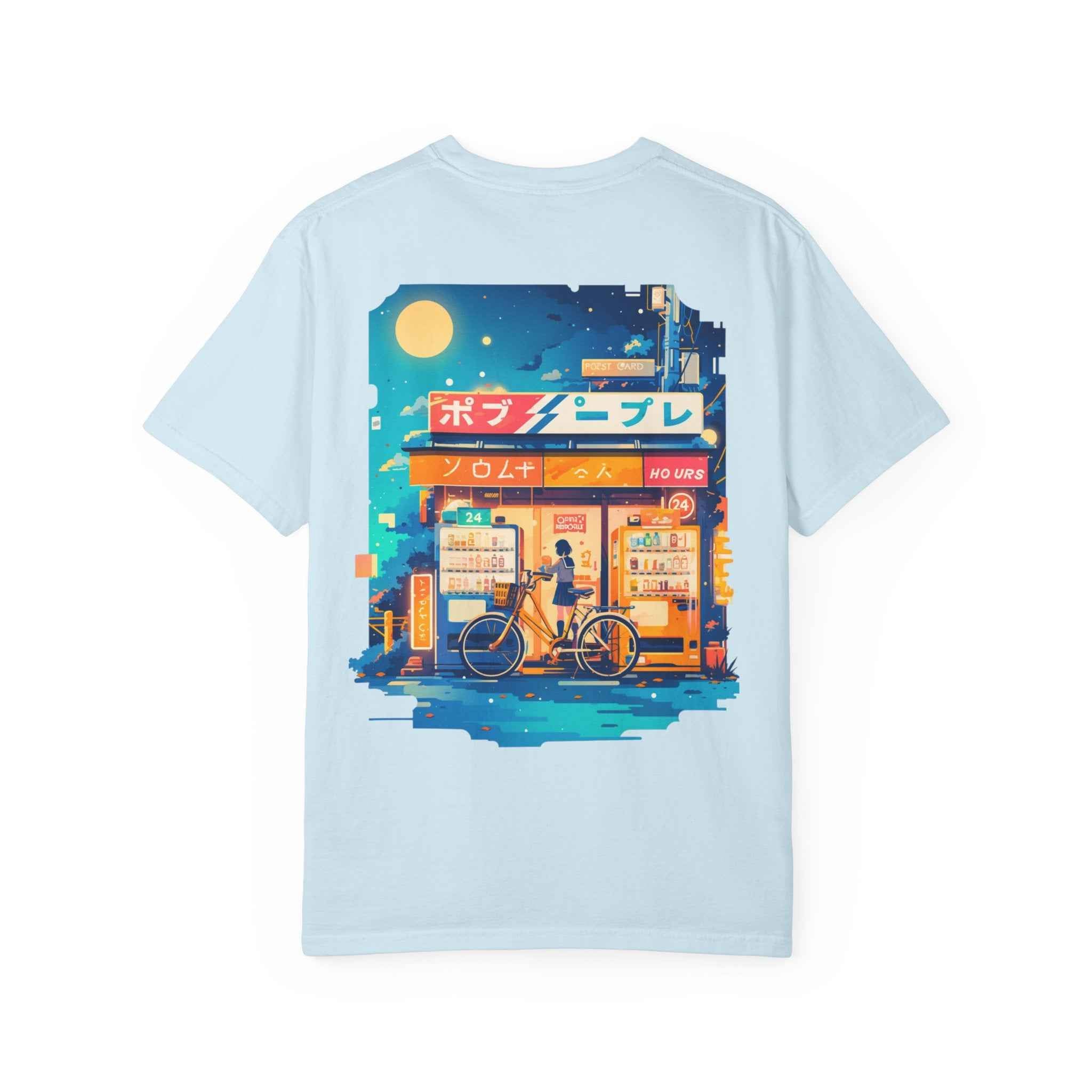 90's Lofi Retro Night Convenience Store Graphic T‑Shirt