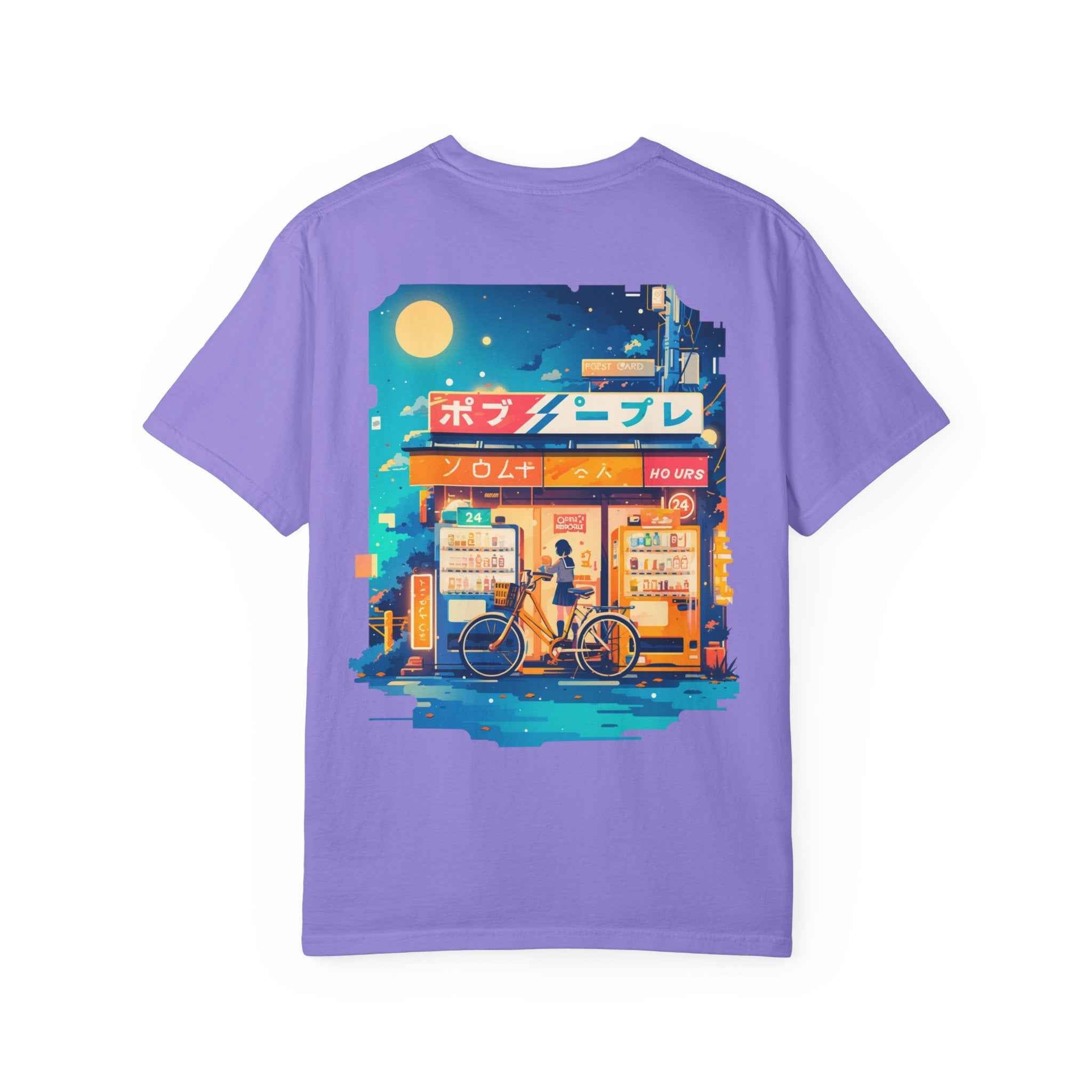 90's Lofi Retro Night Convenience Store Graphic T‑Shirt