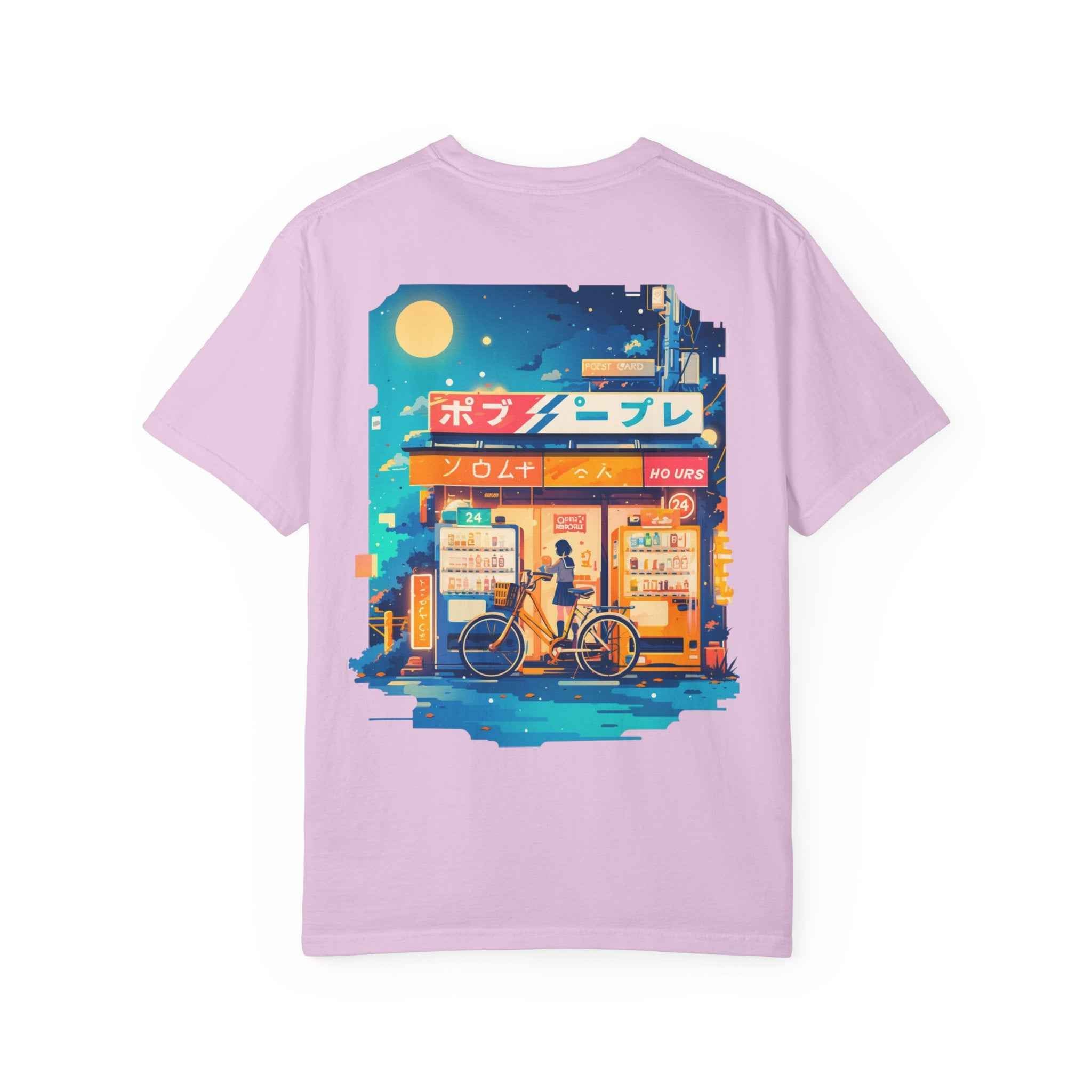 90's Lofi Retro Night Convenience Store Graphic T‑Shirt