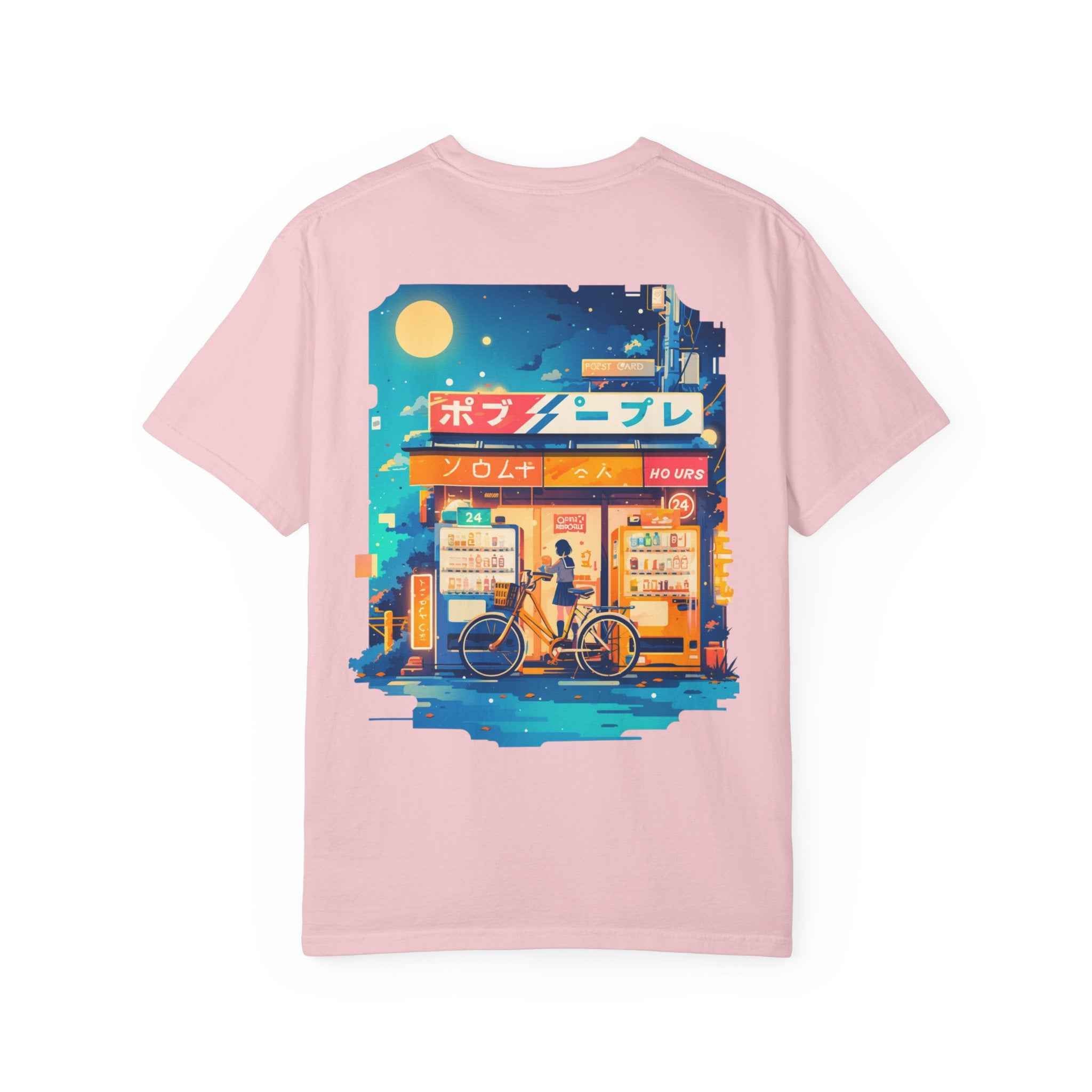 90's Lofi Retro Night Convenience Store Graphic T‑Shirt