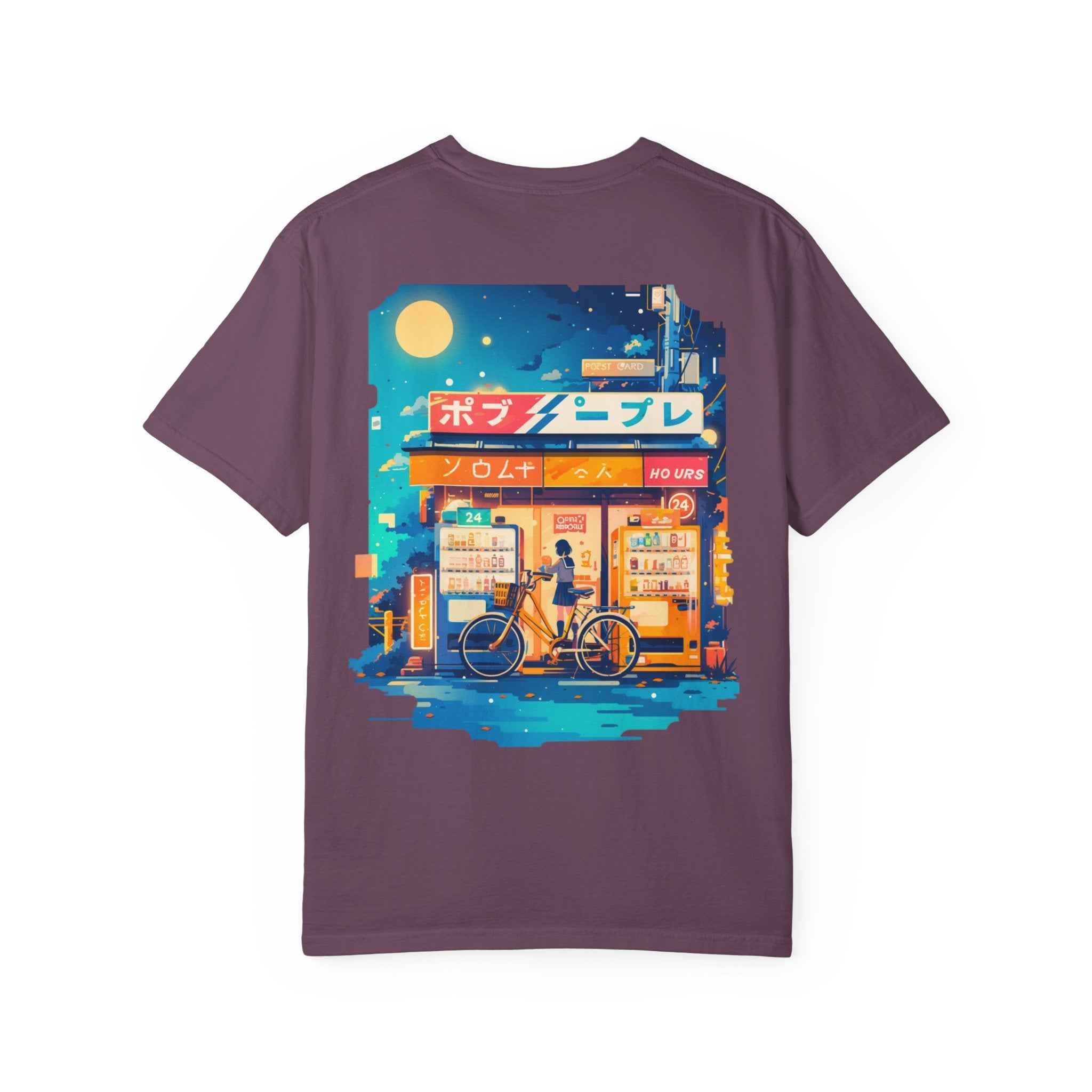 90's Lofi Retro Night Convenience Store Graphic T‑Shirt
