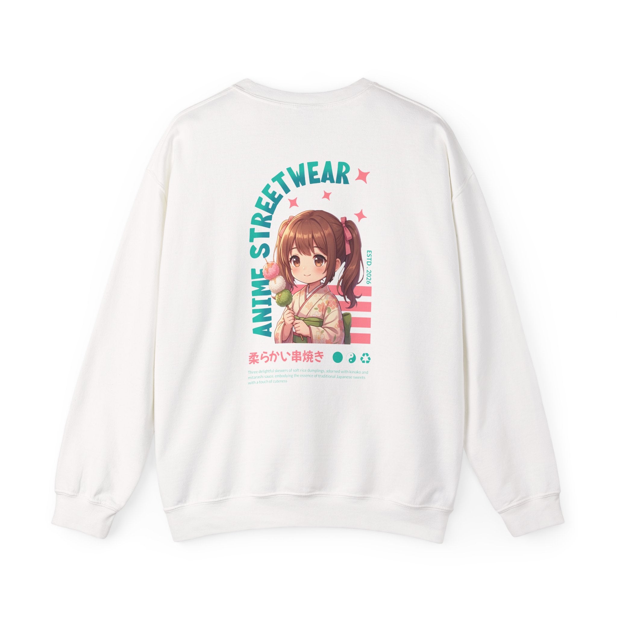 Anime Streetwear Cute Chibi Girl Sweatshirt - Nostalgia Node