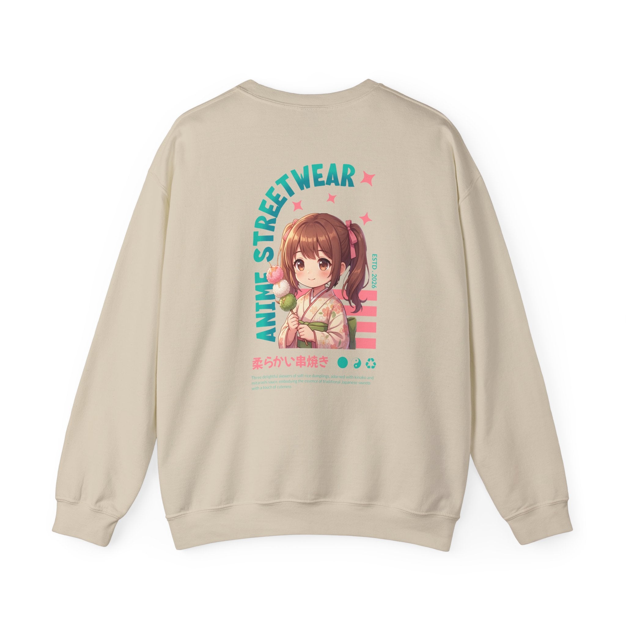 Anime Streetwear Cute Chibi Girl Sweatshirt - Nostalgia Node