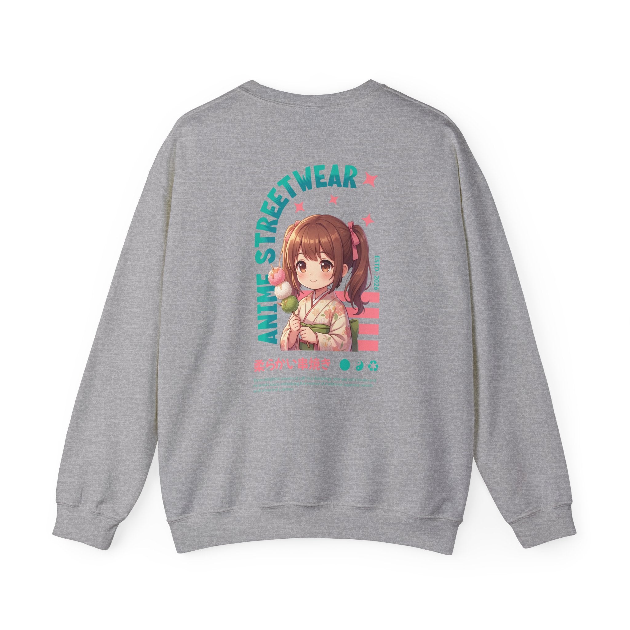 Anime Streetwear Cute Chibi Girl Sweatshirt - Nostalgia Node