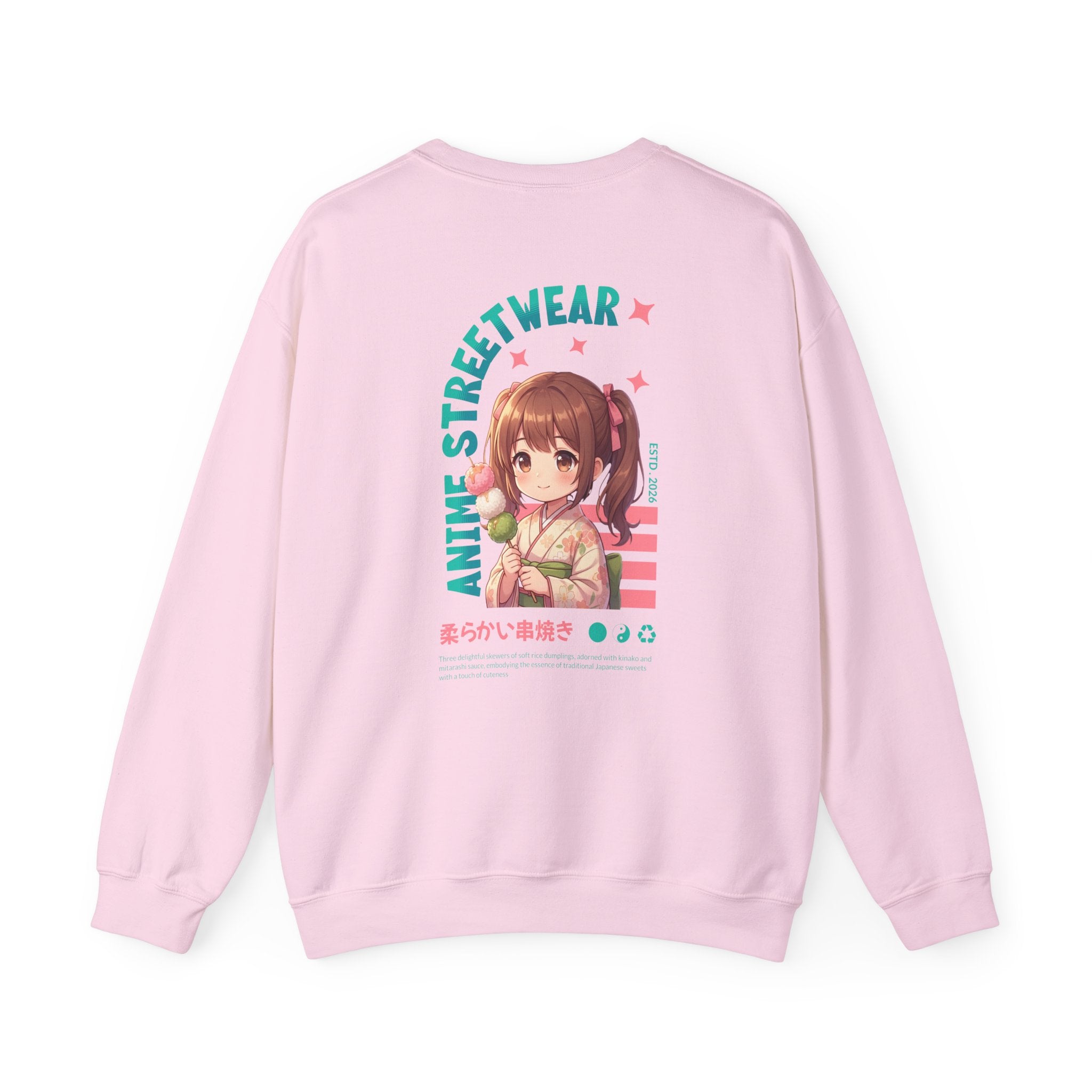 Anime Streetwear Cute Chibi Girl Sweatshirt - Nostalgia Node