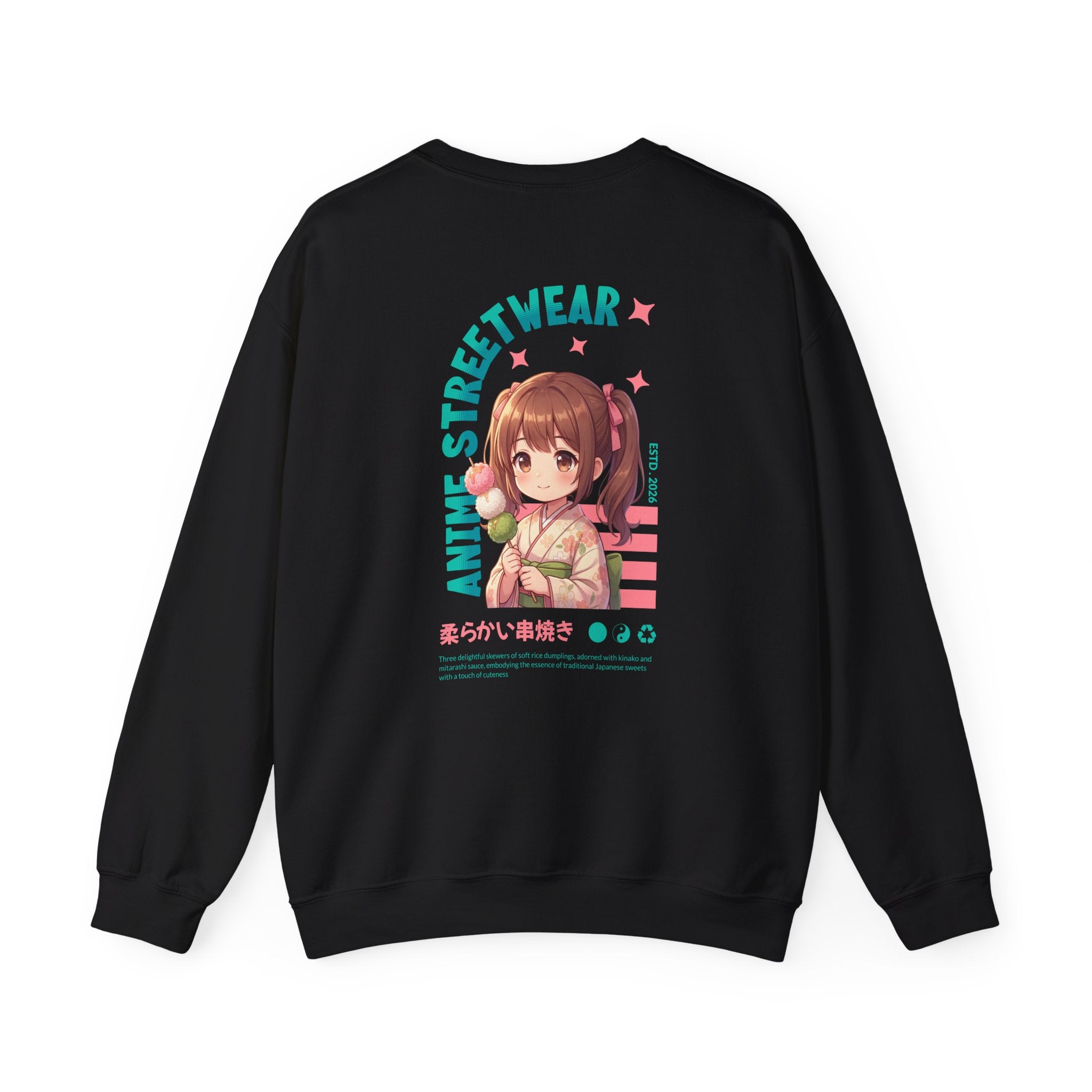 Anime Streetwear Cute Chibi Girl Sweatshirt - Nostalgia Node