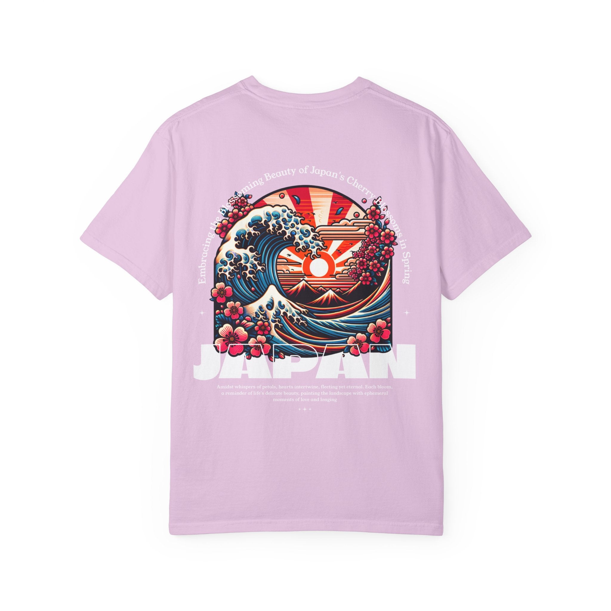 Japan Sreetwear Hokkaido Wave T-Shirt - Nostalgia Node