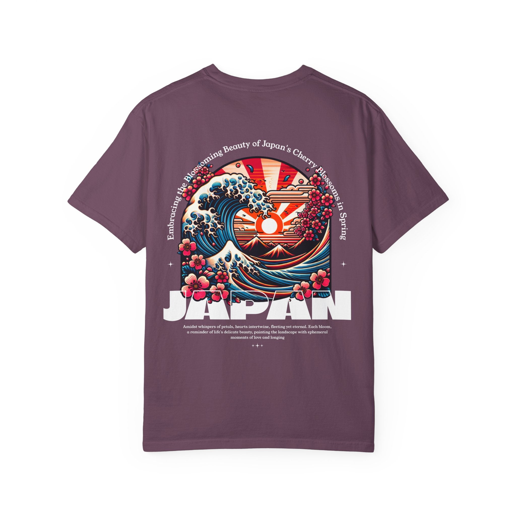 Japan Sreetwear Hokkaido Wave T-Shirt - Nostalgia Node