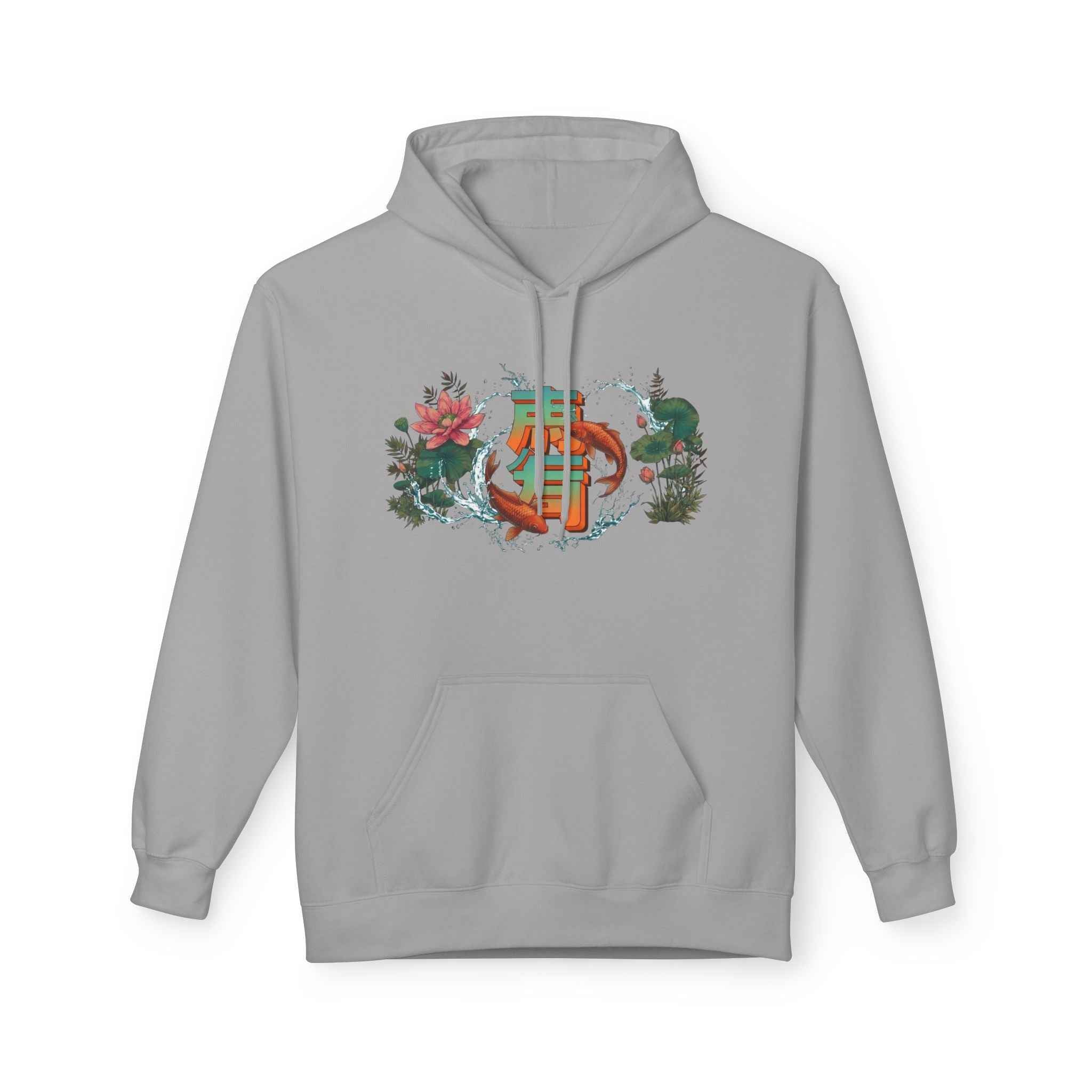 Japanese Streetwear Style Koi Hoodie