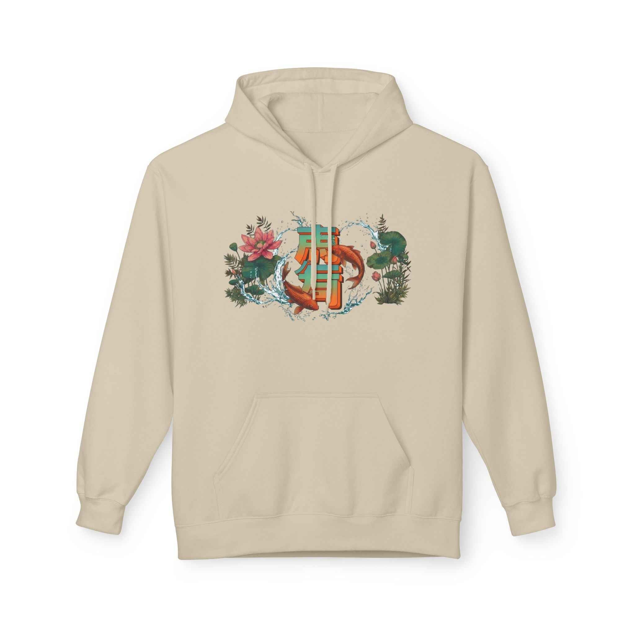 Japanese Streetwear Style Koi Hoodie