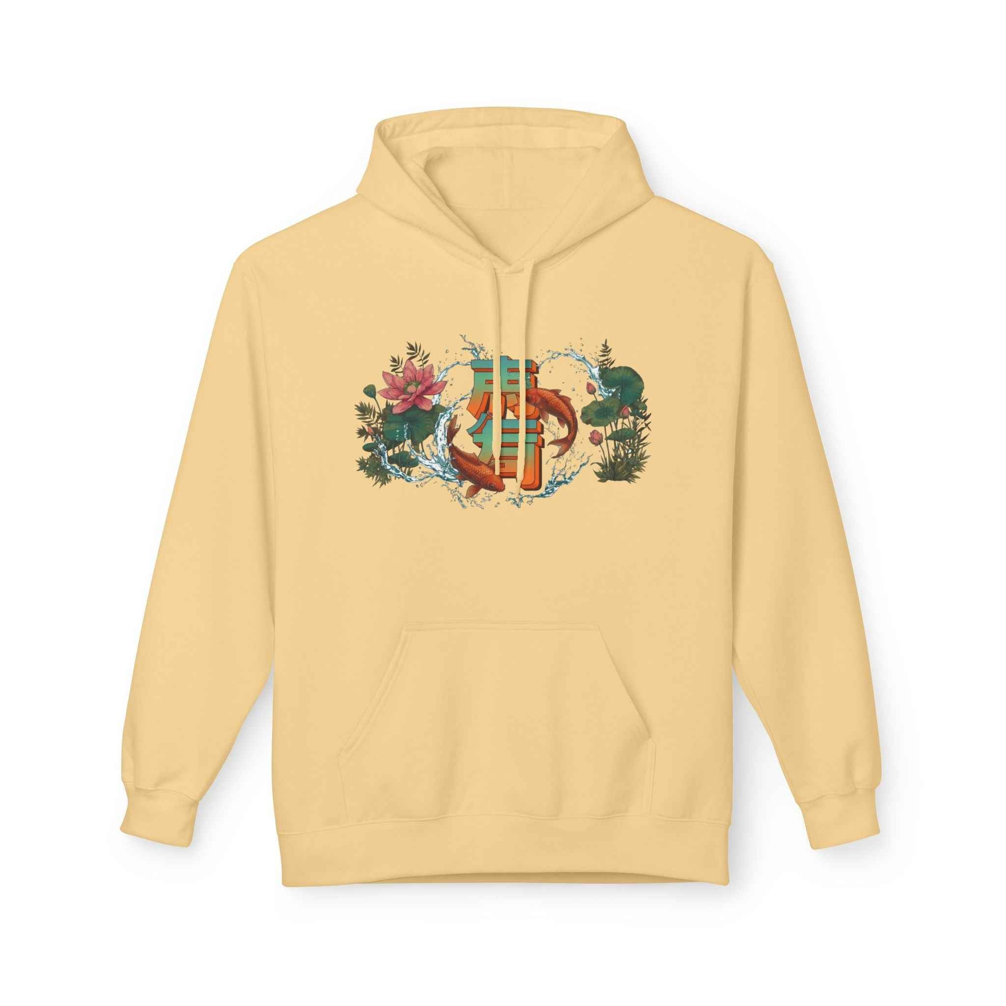 Japanese Streetwear Style Koi Hoodie